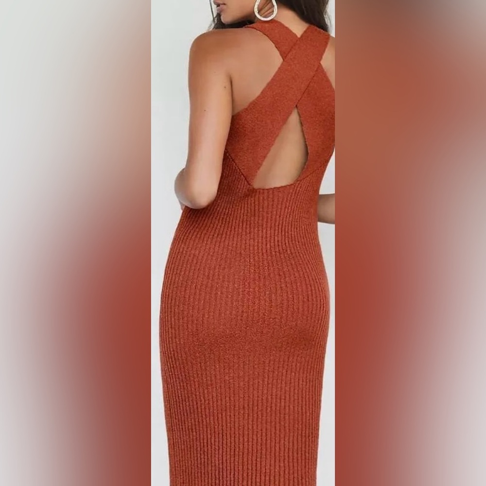 Anthropologie Elle Knit Maxi Dress